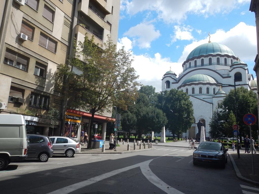 Studio Saint Sava Belgrád Szoba fotó